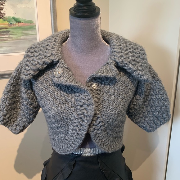 Thomas Wylde cropped cardigan/bolero. - Picture 4 of 11